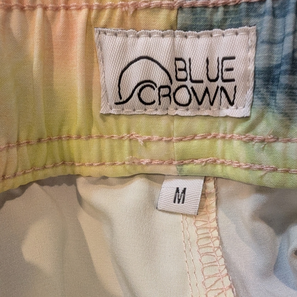 Blue Crown Shorts Volley Bathing Suit Men's BNWT - Picture 14 of 16